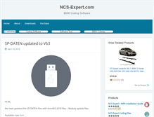 Tablet Screenshot of ncs-expert.com